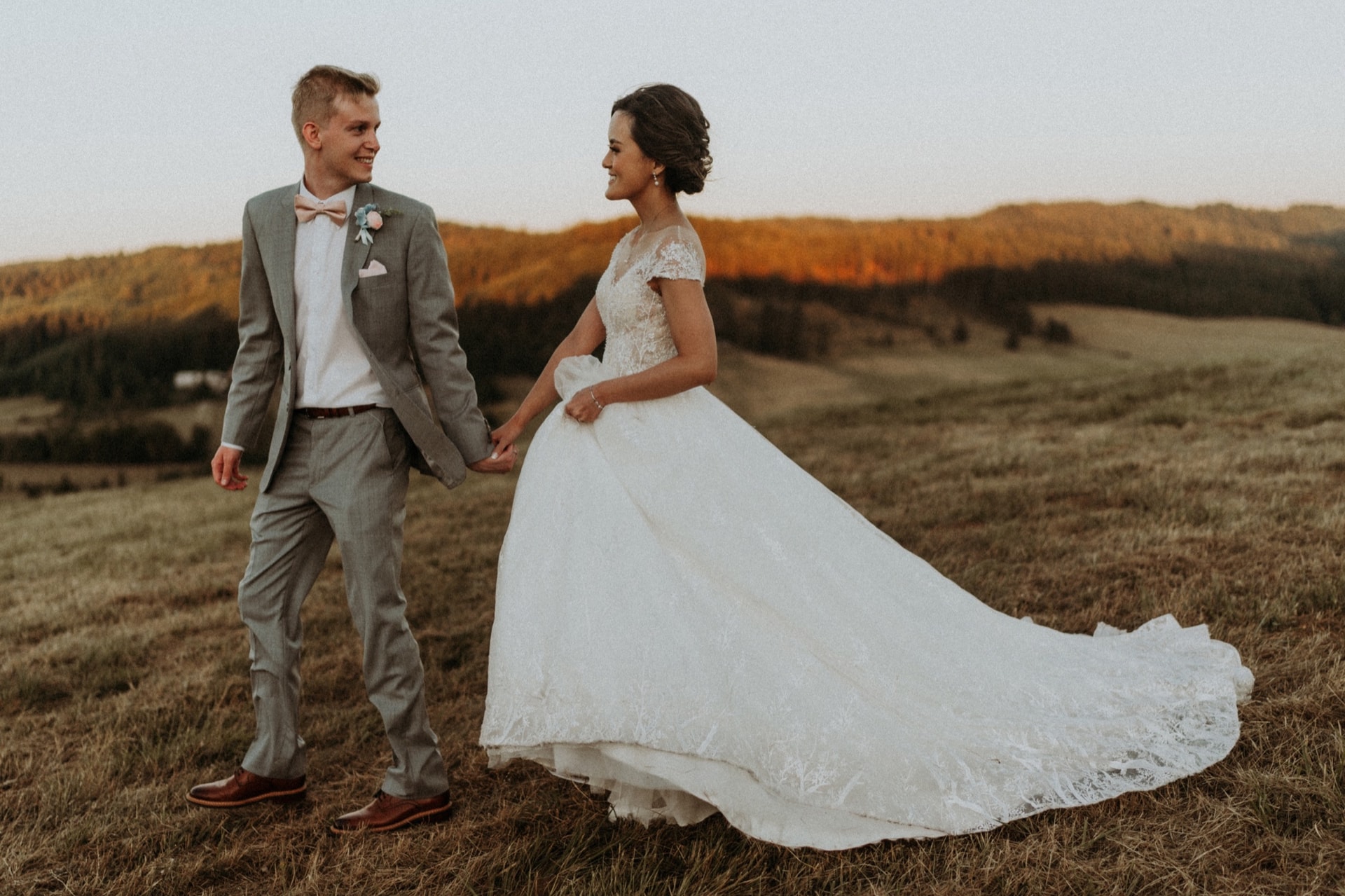 Documentary wedding scene from Brian and Ashley's winery wedding at Sweet Cheeks Winery