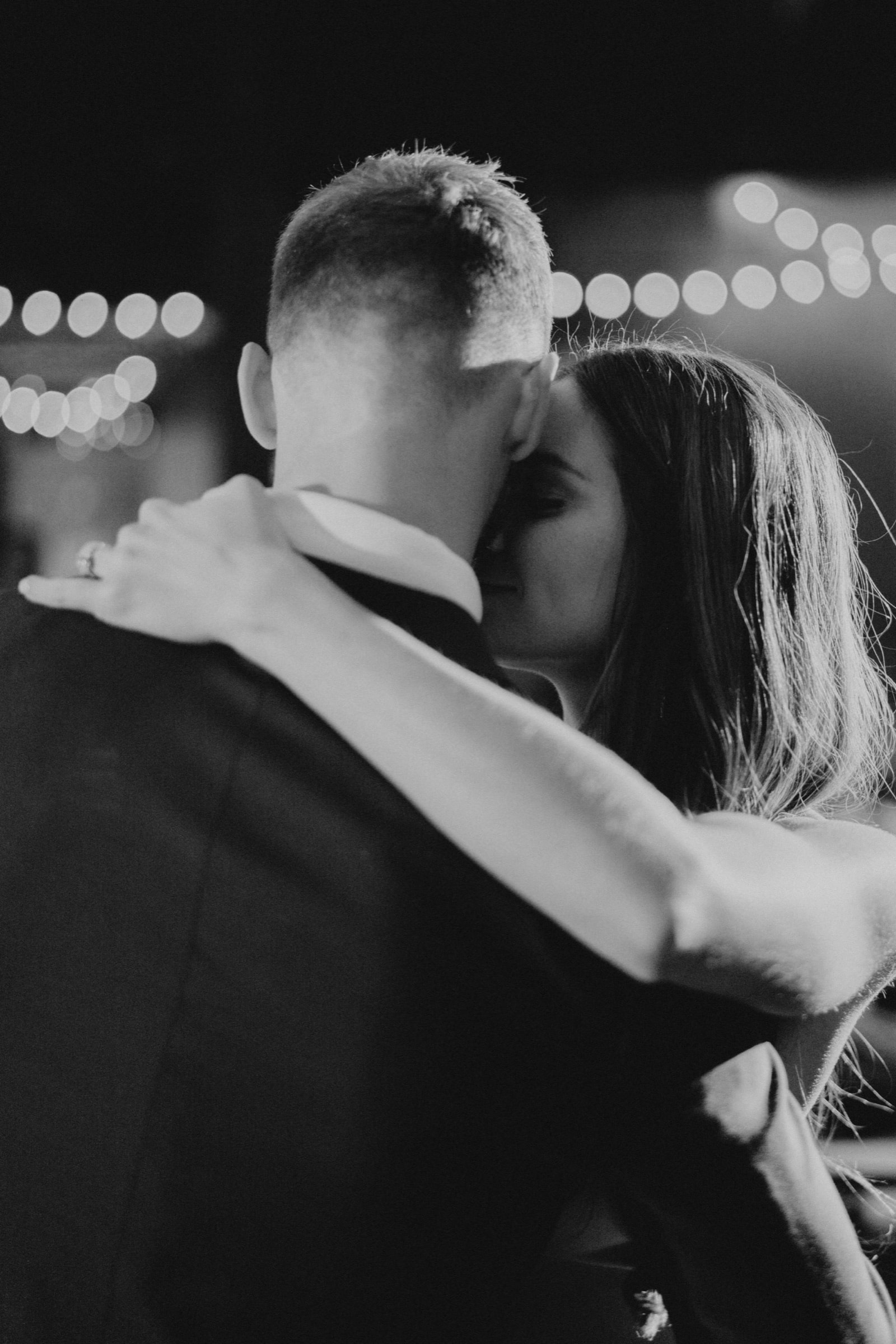 Documentary wedding scene from Nick and Kelsie's Starline Factory wedding
