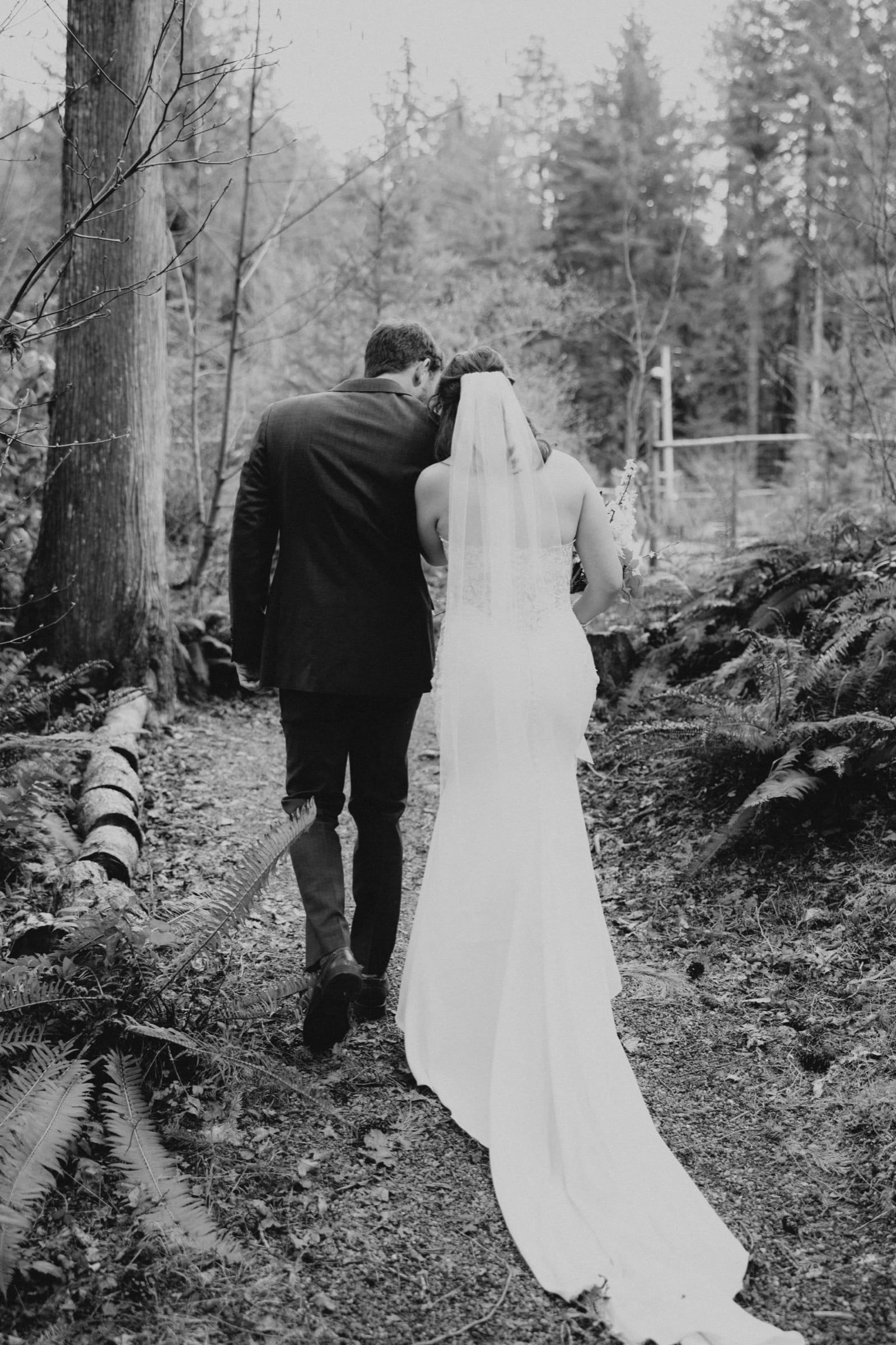 Emotional wedding moment from John and Nina's wedding at Loloma Lodge