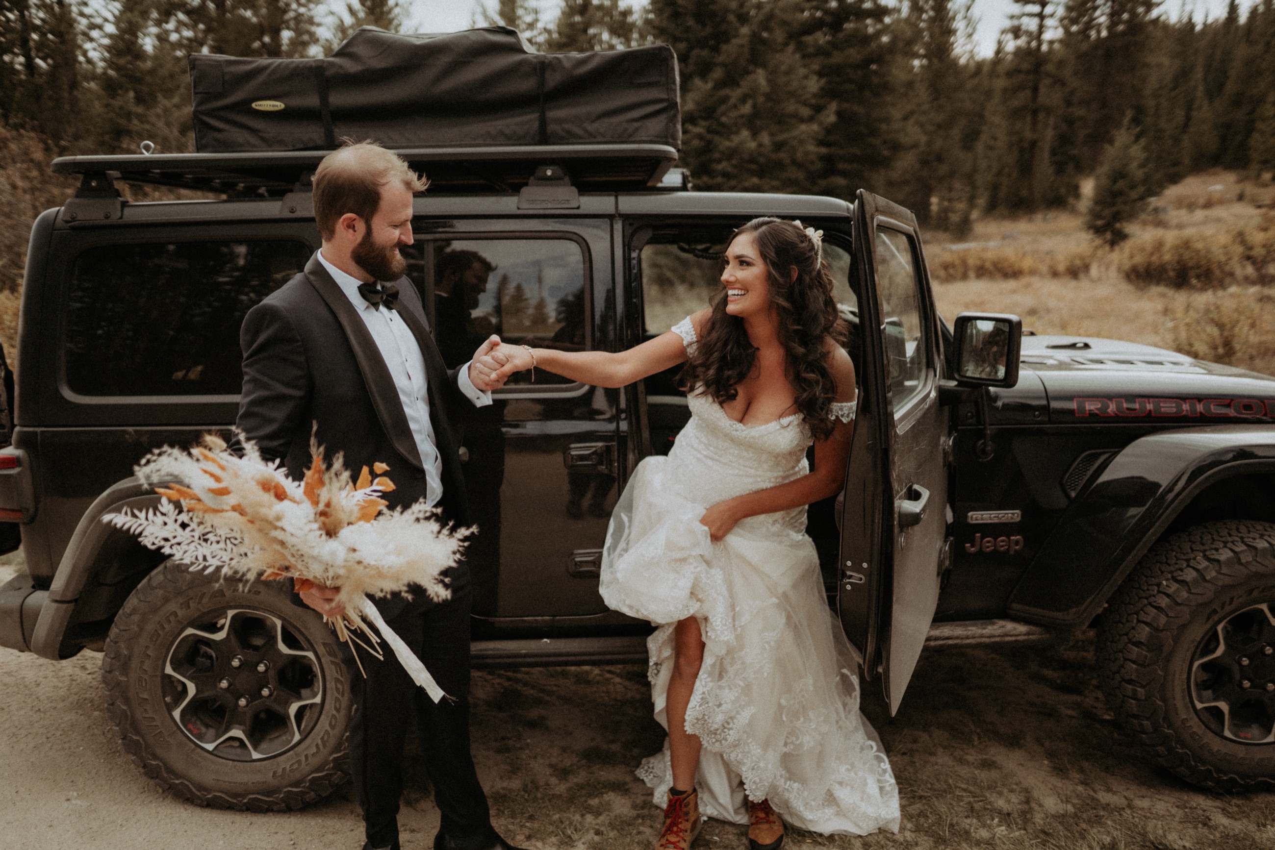 Sam and Savanna Winter Park CO Wedding 8
